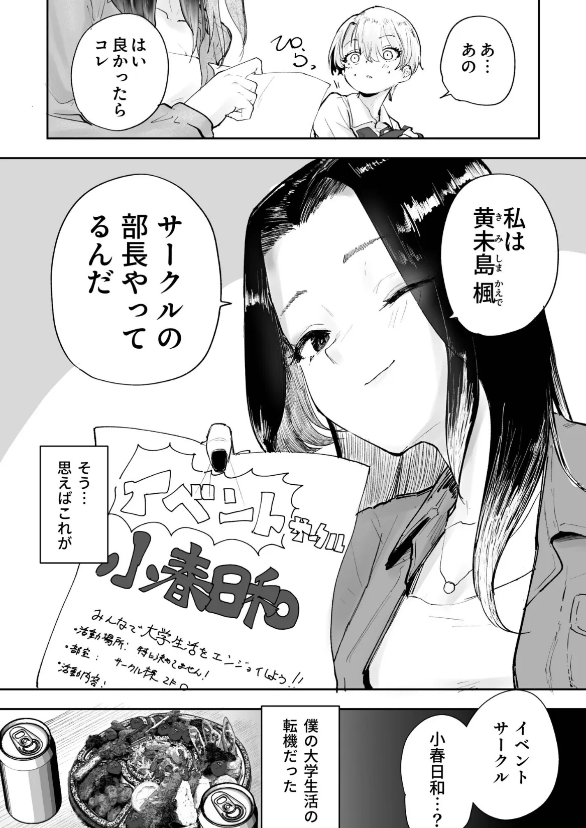 童貞ボッチの僕はヤリサーに入ってしまったらしい（1）【18禁】 7ページ